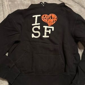 I LEFT MY HEAT IN SF HOODIE